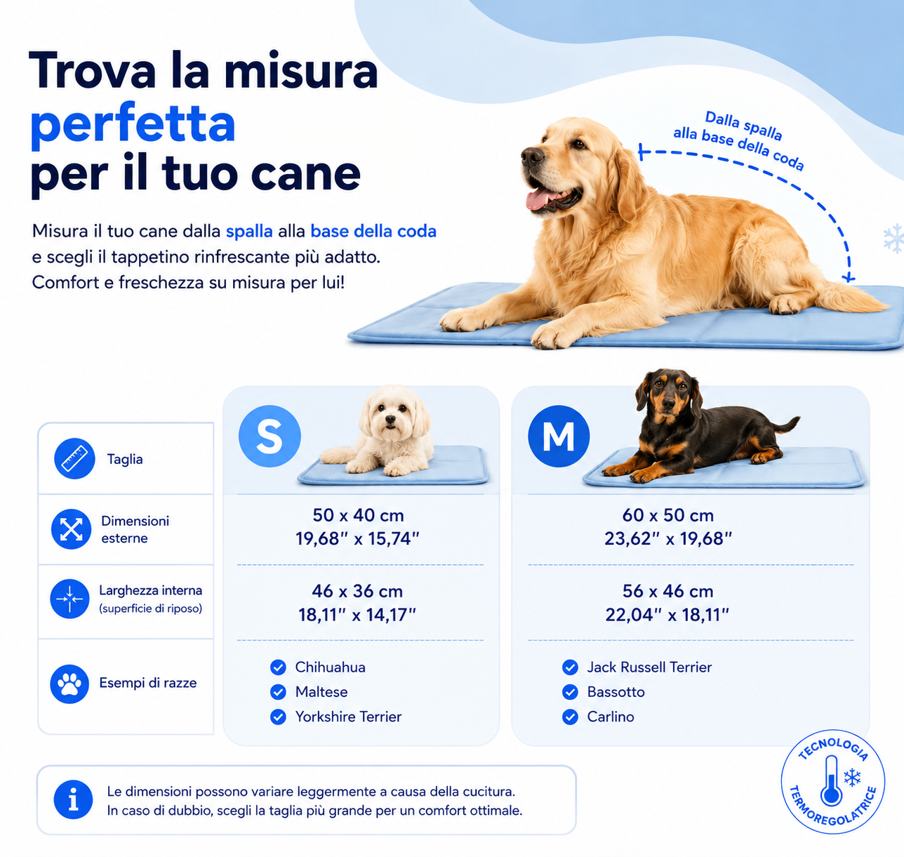 Tappetino Rinfrescante per Cani